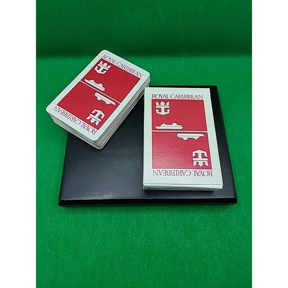 Royal Caribbean Cruise Line  Plastic Coated Playing Cards-Vintage